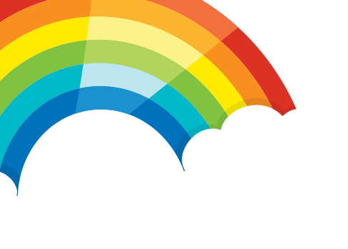 rainbow cloud